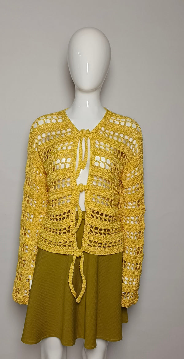 Golden Drift Cardigan