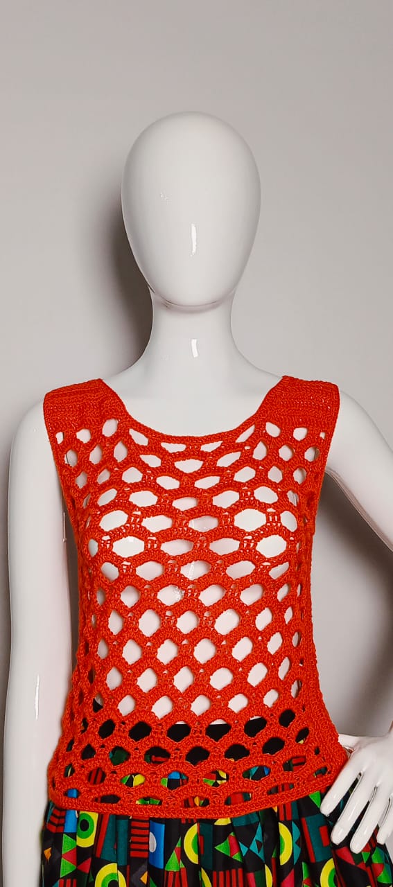 Ruby Eyelet Top